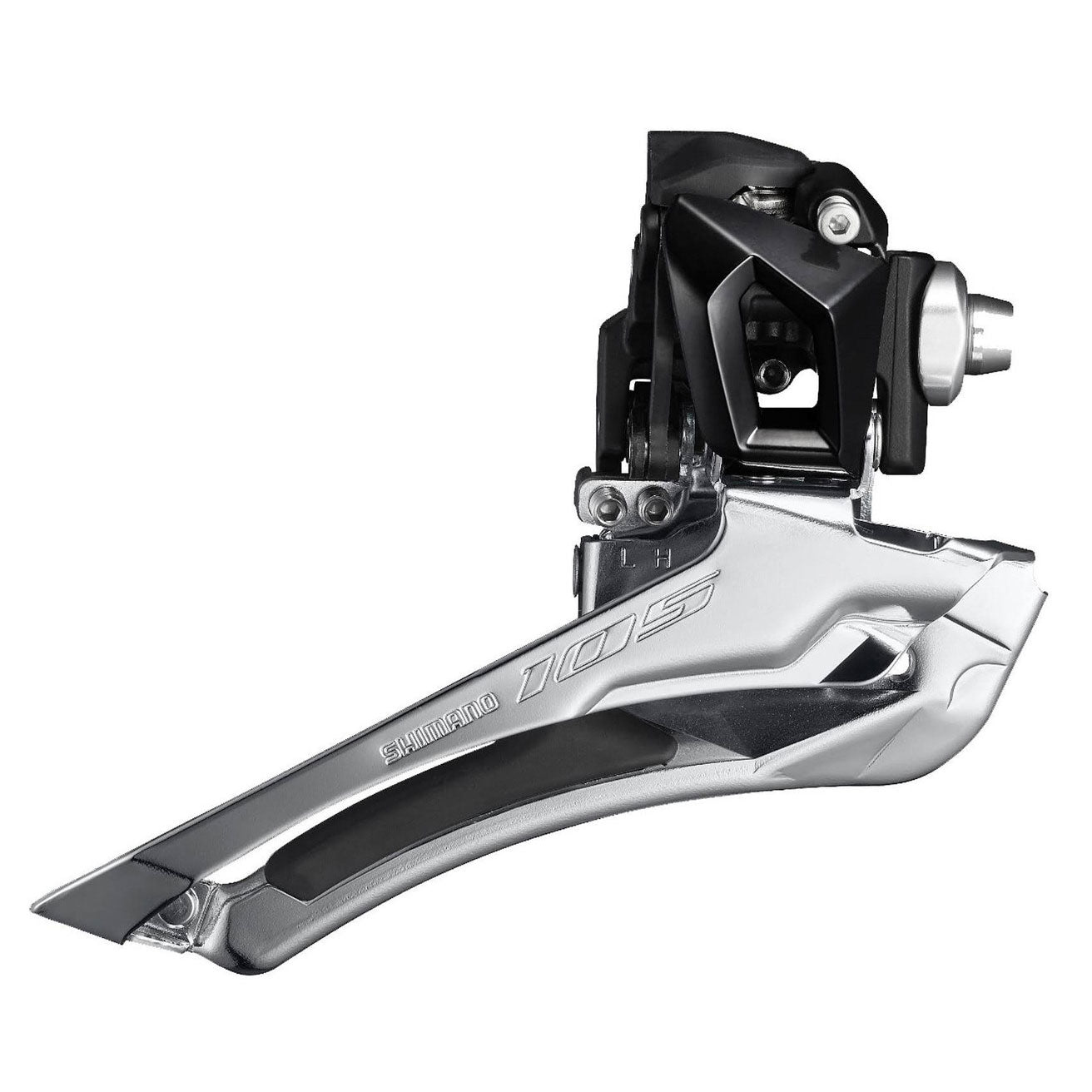 SHIMANO 105 FD-R7100-F 2 x 11 Speed Front Derailleur - Braze-On Black