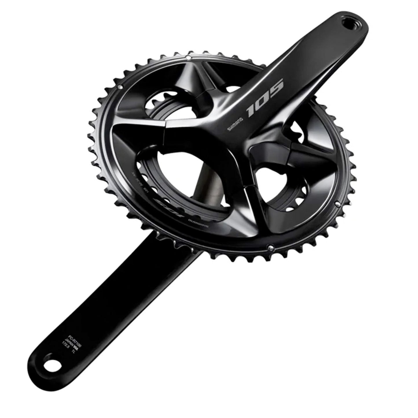 Shimano FC-R7100 105 Hollowtech II Crankset 2x12 Speed 52-36T 172.5 mm