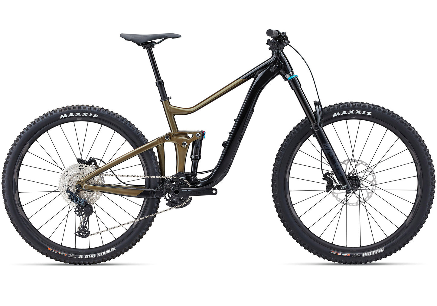 2024 Giant Reign 2 Black/Pyrite Brown