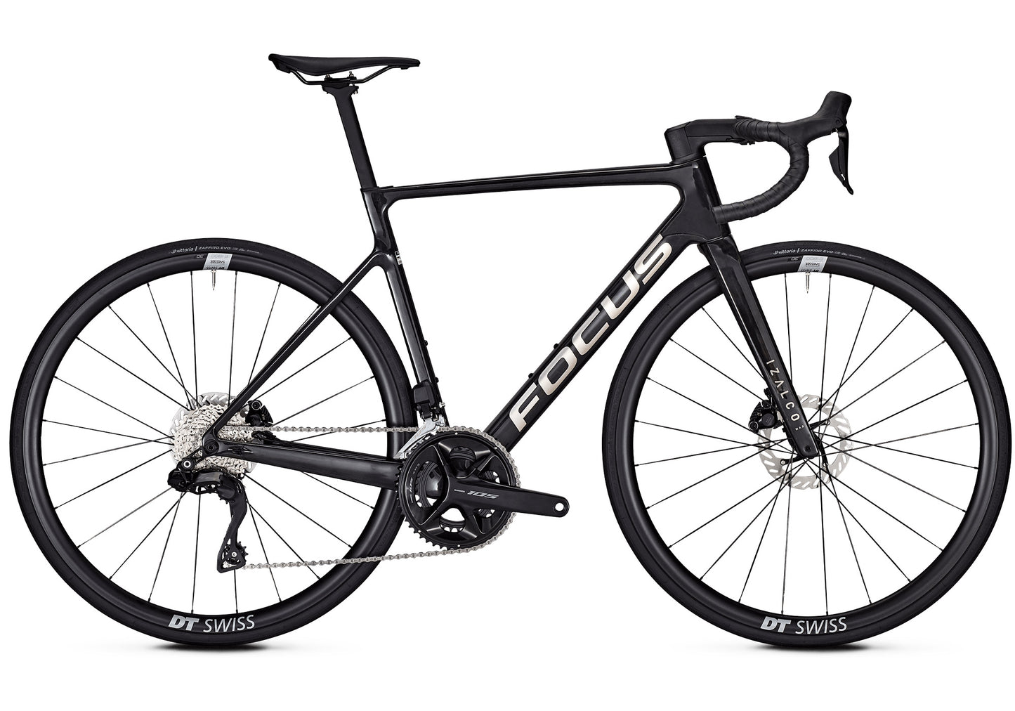 2026 Focus Izalco Max 8.8 Unisex Road Bike - Black Metallic D690006080,D690006081,D690006082,D690006083,D690006084,D690006085,D690006086 image 3