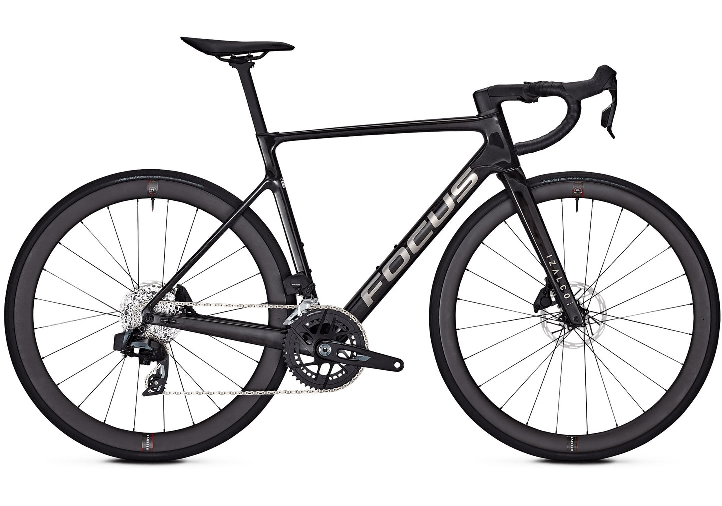 2026 Focus F26 Izalco Max 8.9 Unisex Road Bike - Black Metallic D690006000,D690006001,D690006002,D690006003,D690006004,D690006005,D690006006 image 3