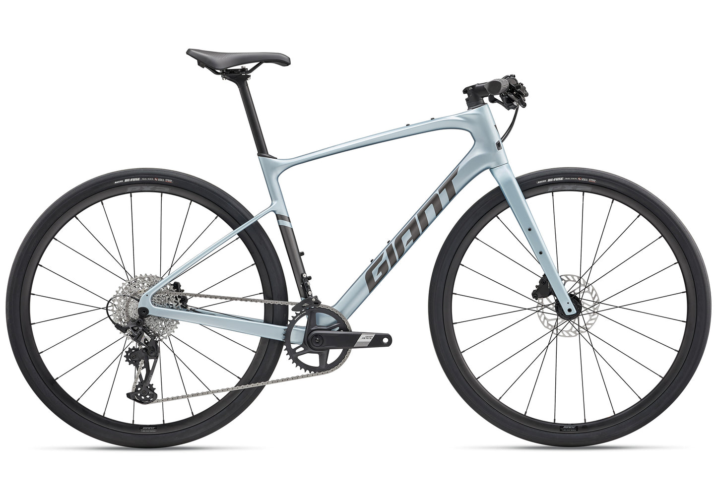 2027 Giant FastRoad AR Advanced 1, Men's Fitness/Urban Bike, Cryo Silver image 2