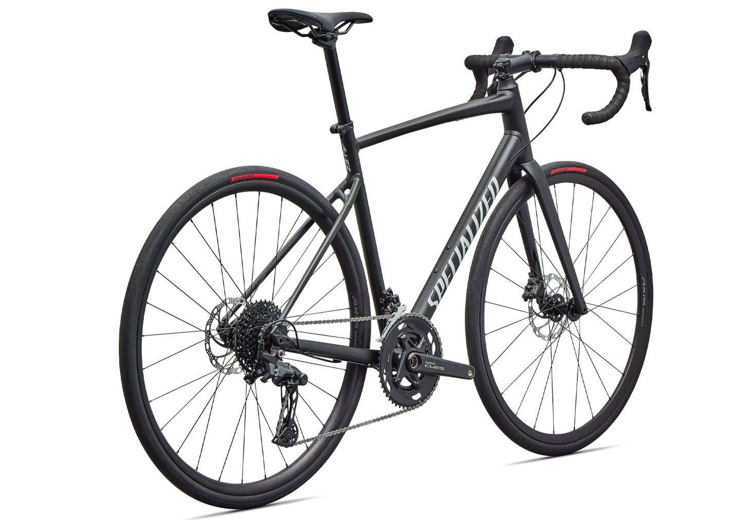 2026 Specialized Allez Road Bike, Obsidian/Dove Grey image 3