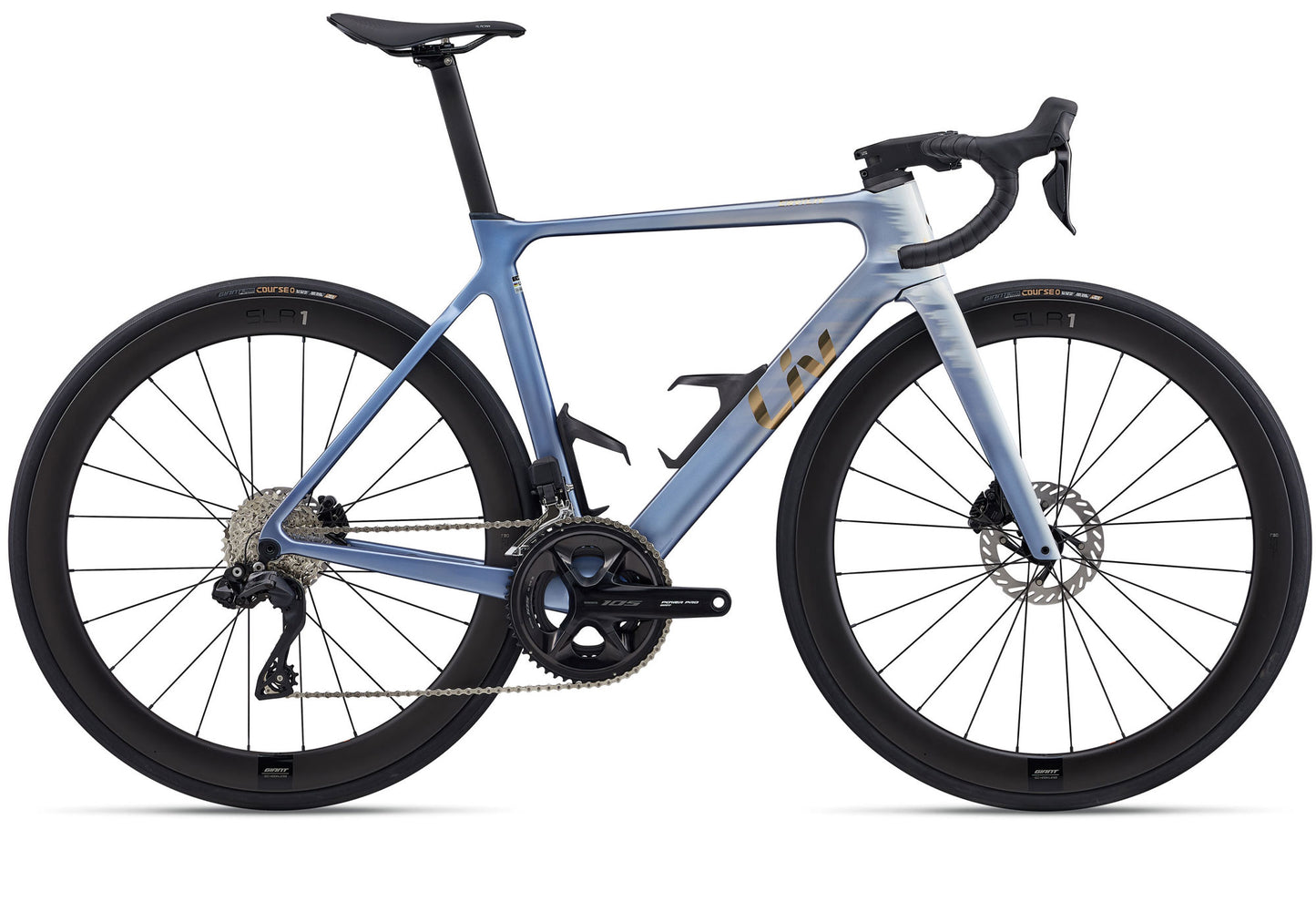 2026 Giant EnviLiv Advanced Pro 1 Women's Road Bike, Dreamy Blue