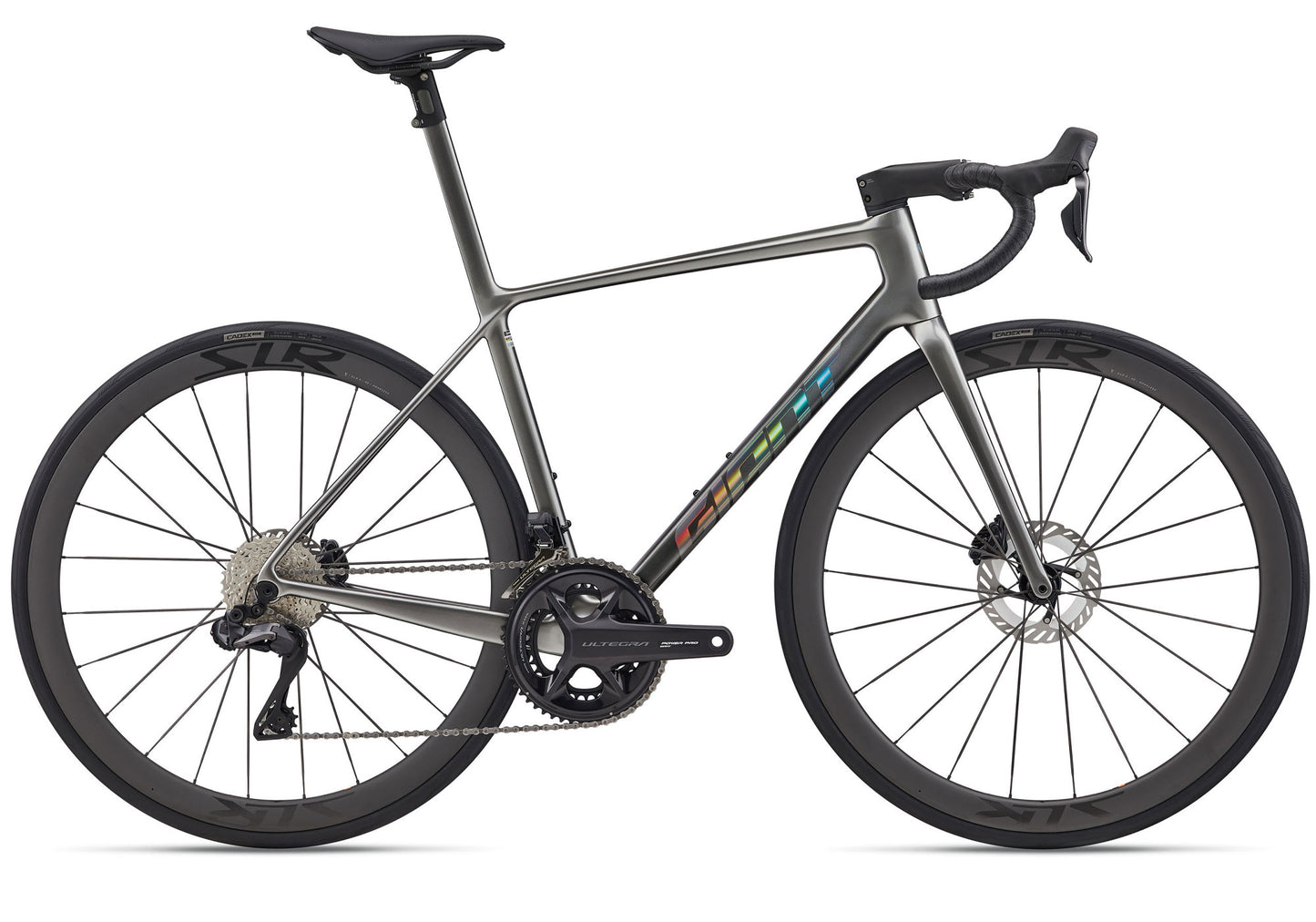 2026 Giant TCR Advanced SL 1 Men's Road Bike, Dark Chrome