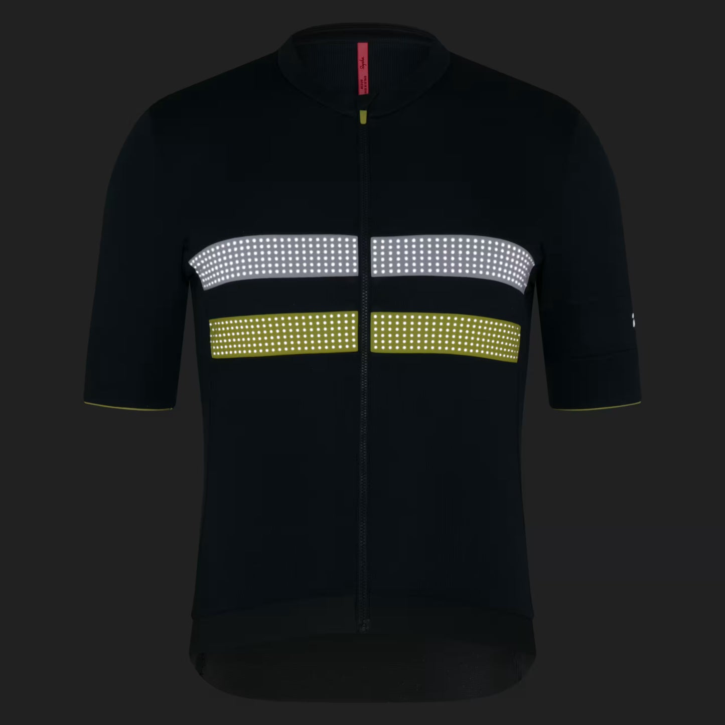 Rapha 2026 Men's Brevet Merino Jersey III - Dark Forest/Chartreuse image 7