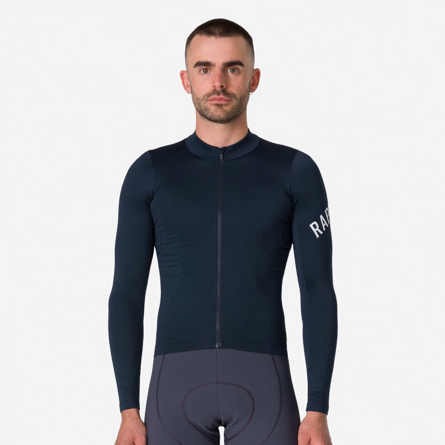 Rapha Men's Pro Team Long Sleeve Midweight Cycling Jersey - Carbon