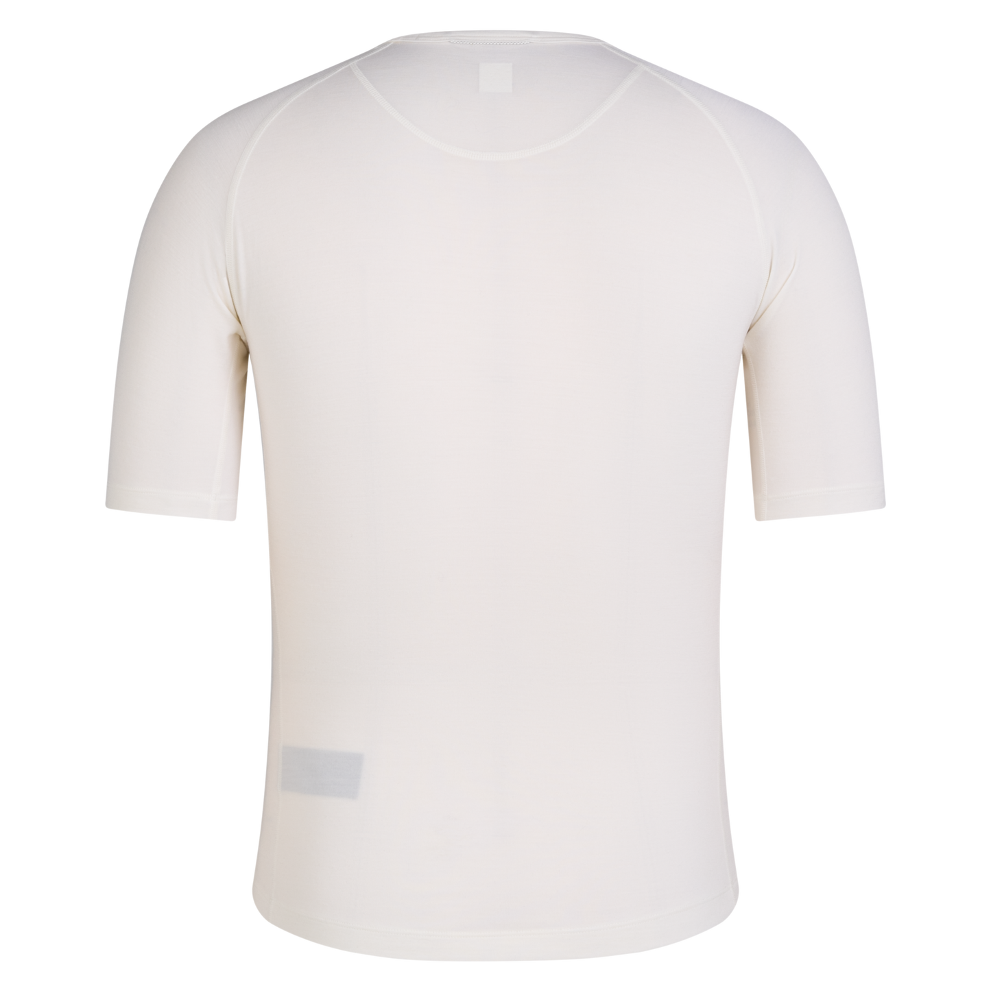 Rapha Men's Merino Base Layer Short Sleeve, Cream/White CIA01XXPWA image 2