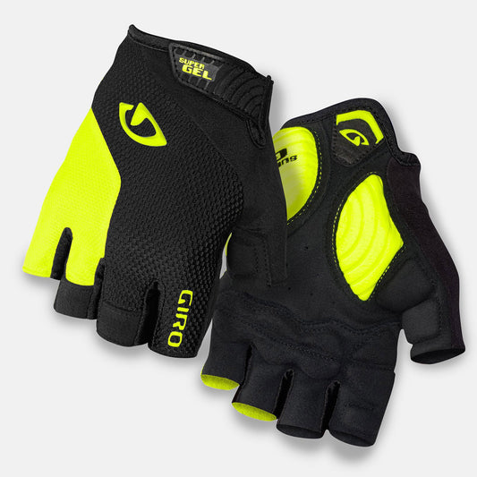 Giro Strade Dure Supergel Cycling Gloves - Yellow/Black