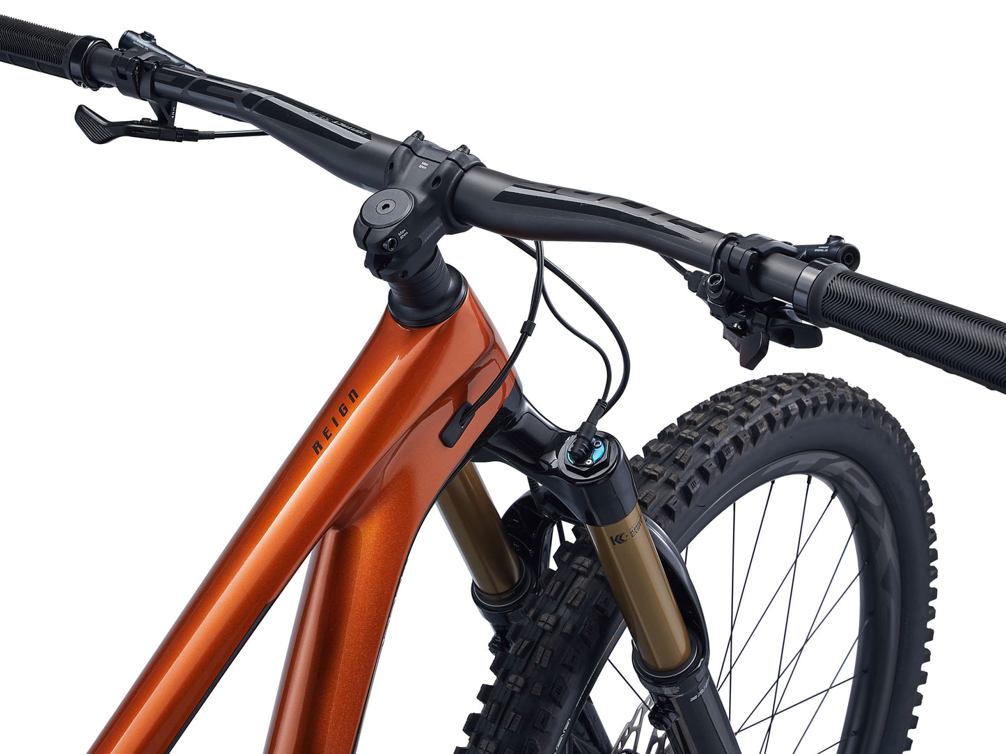 Giant Reign Advanced Pro 29 1 Men's Mountain Bike, Amber Glow image 5