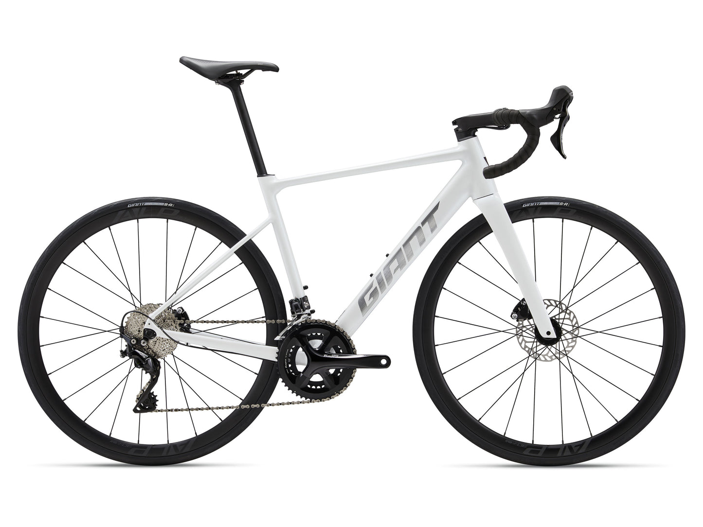 2027 Giant Contend SL 1 Men's Endurance Road Bike, Pearl White