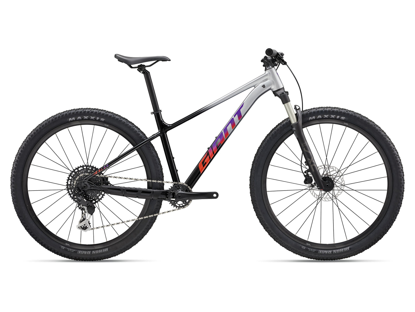 2027 Giant Talon 29 1 Men's Mountain Bike, Silver/Black image 2