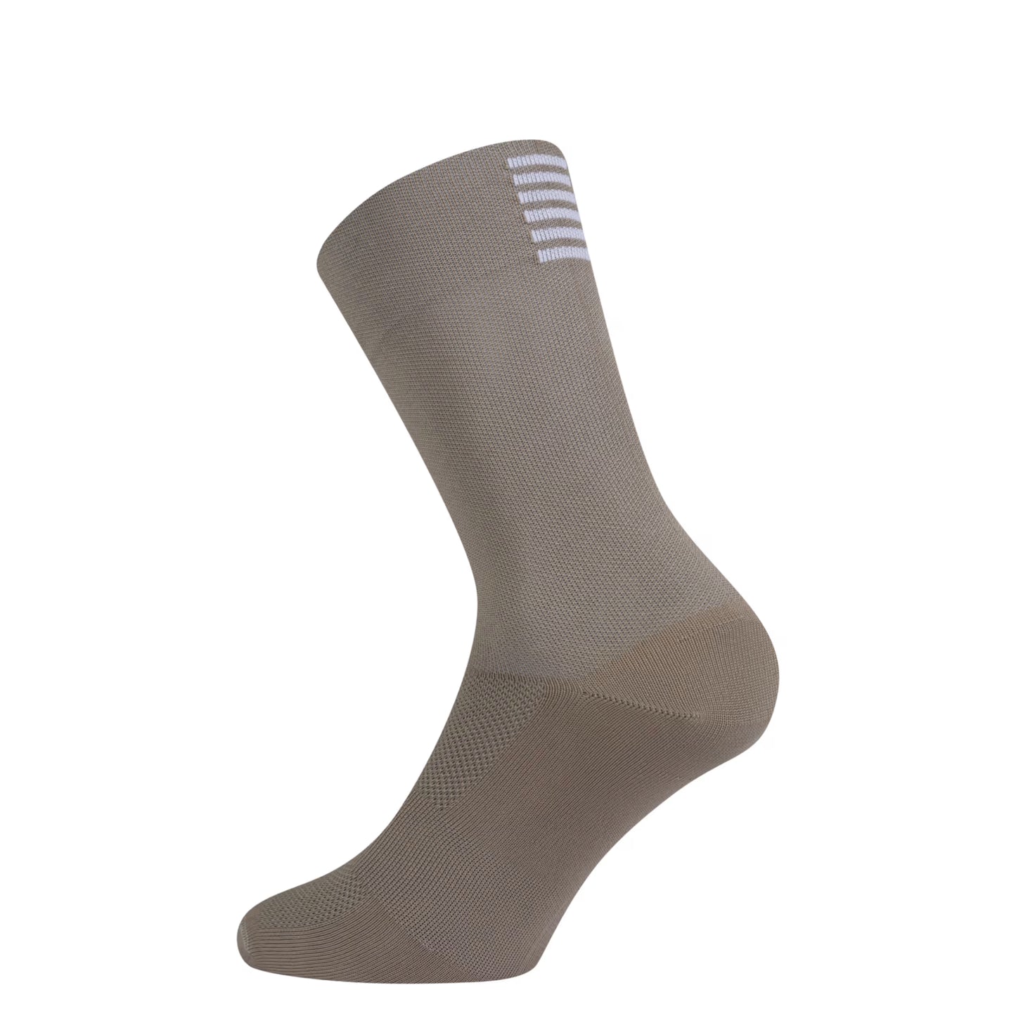 Rapha Unisex Pro Team Socks Regular Cuff, Khaki/White