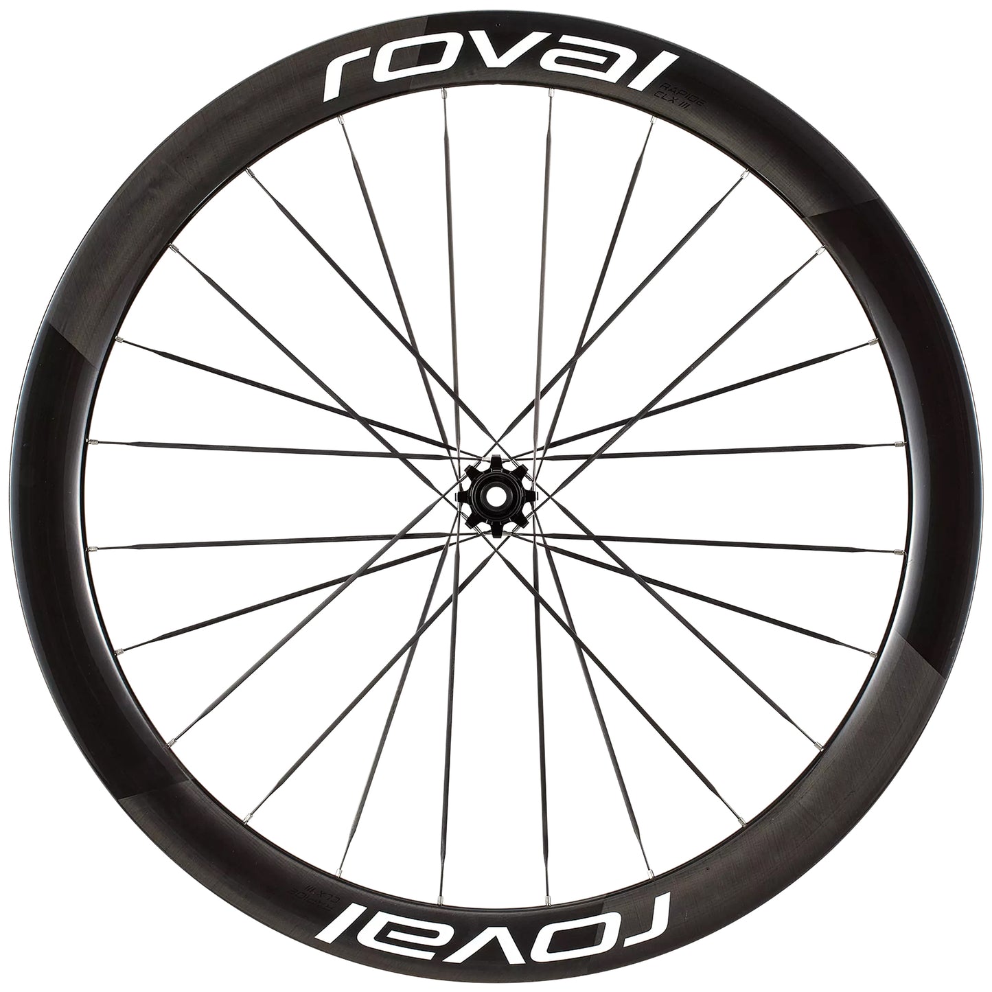 Specialized Roval Rapide CLX III 700c Carbon Clincher Wheels - Gloss Carbon/Gloss White 30026-6501,30026-6502 image 7