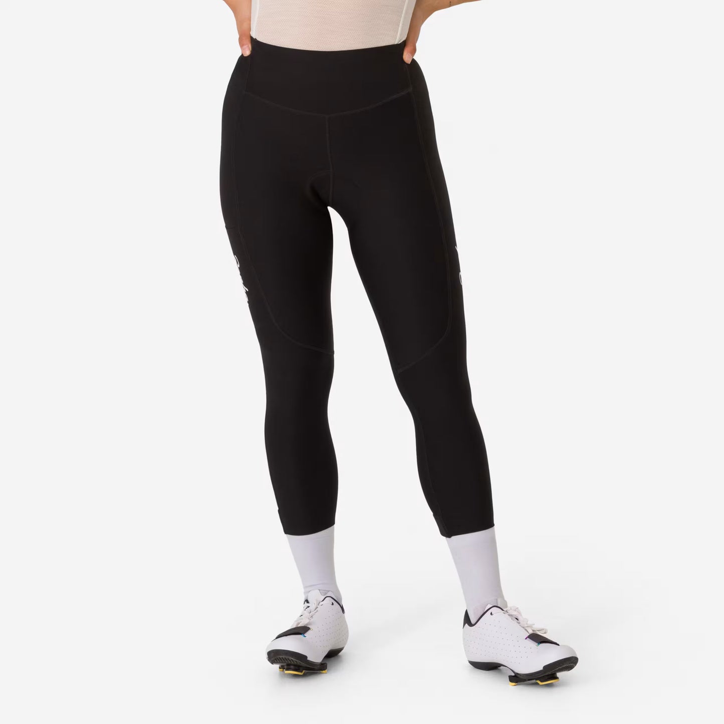 Rapha 2025 Women's 3/4 Tights - Black/White image 6 WTI02XXBLWXXS,WTI02XXBLWXSM,WTI02XXBLWSML,WTI02XXBLWMED,WTI02XXBLWLRG,WTI02XXBLWXLG