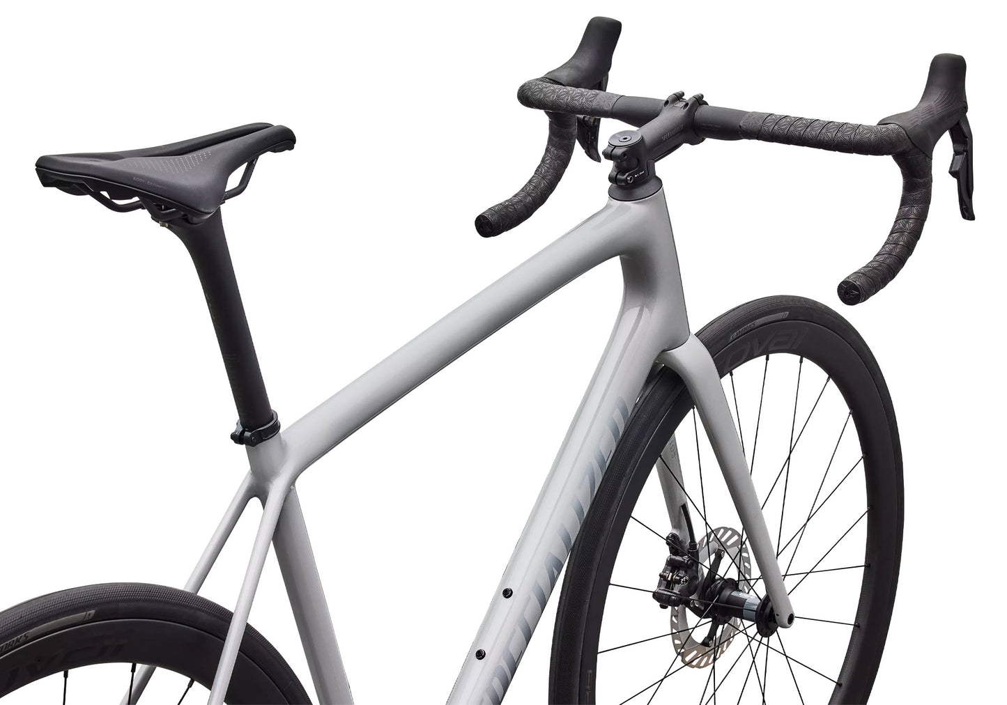 2026 Specialized Aethos 2 Expert Ultegra Di2, Gloss Dolomite Metallic / Blue Pearl Over Shadow image 6