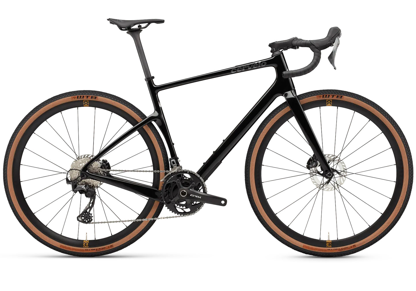 2026 Cervélo Aspero GRX RX820 Unisex gravel/Adventure Bike - Black / Charcoal