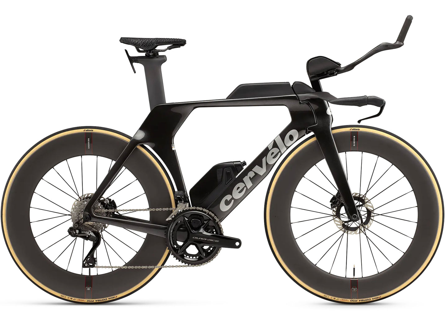 2026 Cervélo P5 Dura-Ace Di2 Unisex Time Trial/Triathlon Bike, Five Black