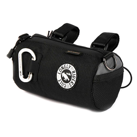 ULAC Coursier Sprint Handlebar Bag 1.5 Litre, Black/Grey