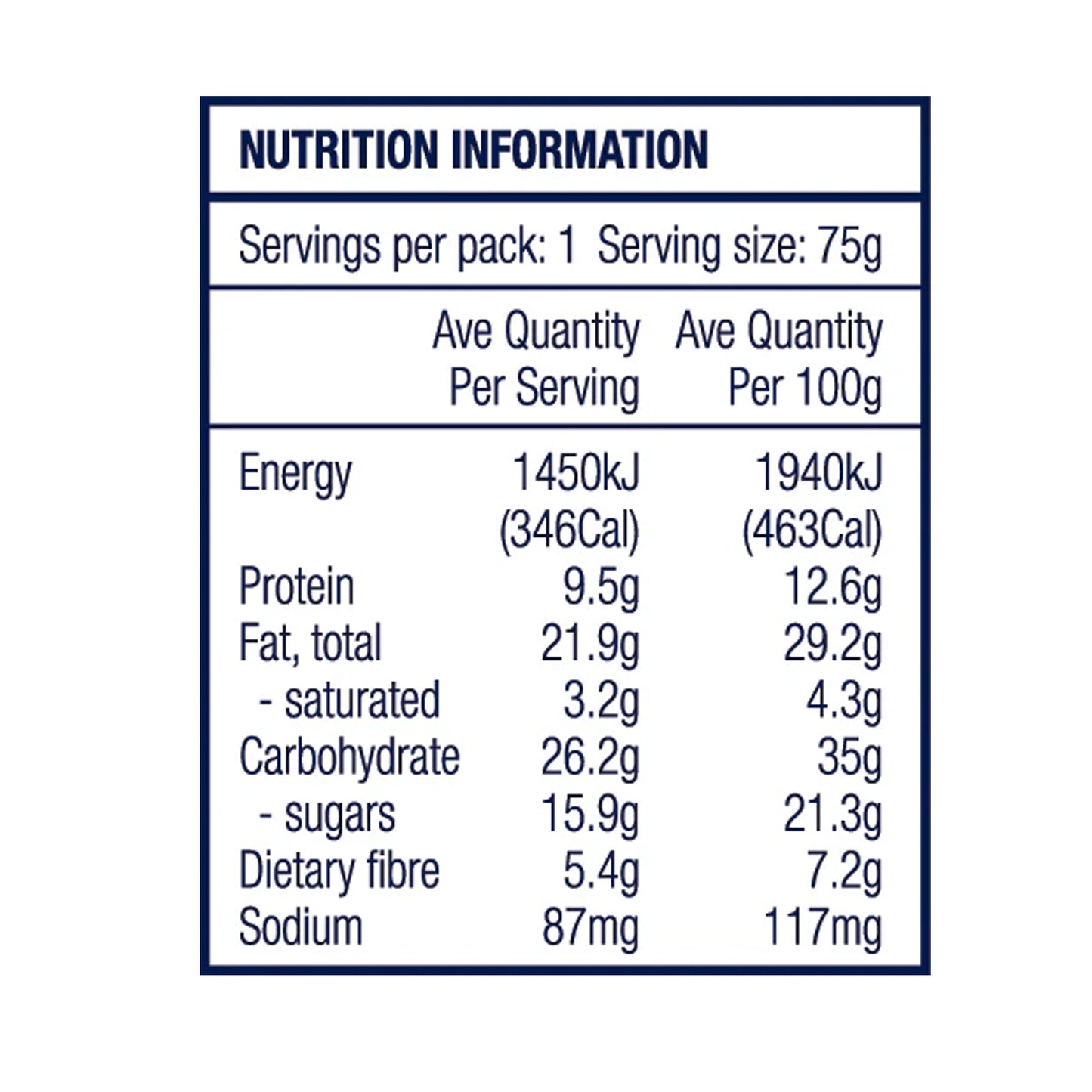 The Crafty Weka Bar - Date & Orange CWBDAONZ12 image 5