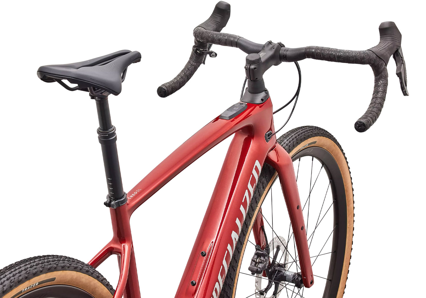 2027 Specialized Turbo Creo 2 Expert Unisex Electric Road Bike, Gloss Cayenne Metallic image 6