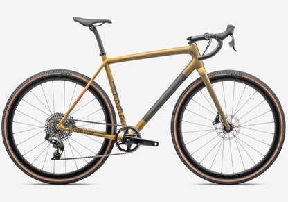 2024 Specialized Crux Expert, Unisex Gravel Bike, Satin Harvest Gold