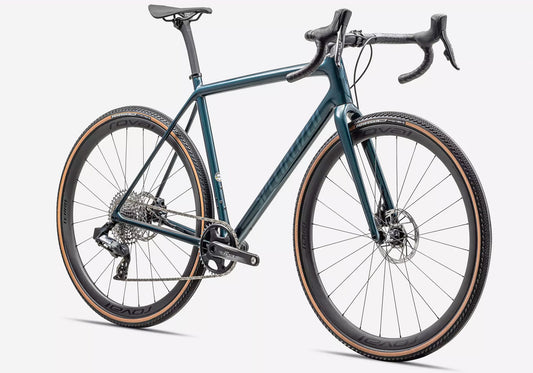 2023 Specialized Crux Pro, Unisex Gravel/Adventure Bicycle, Gloss Metallic Deep Lake