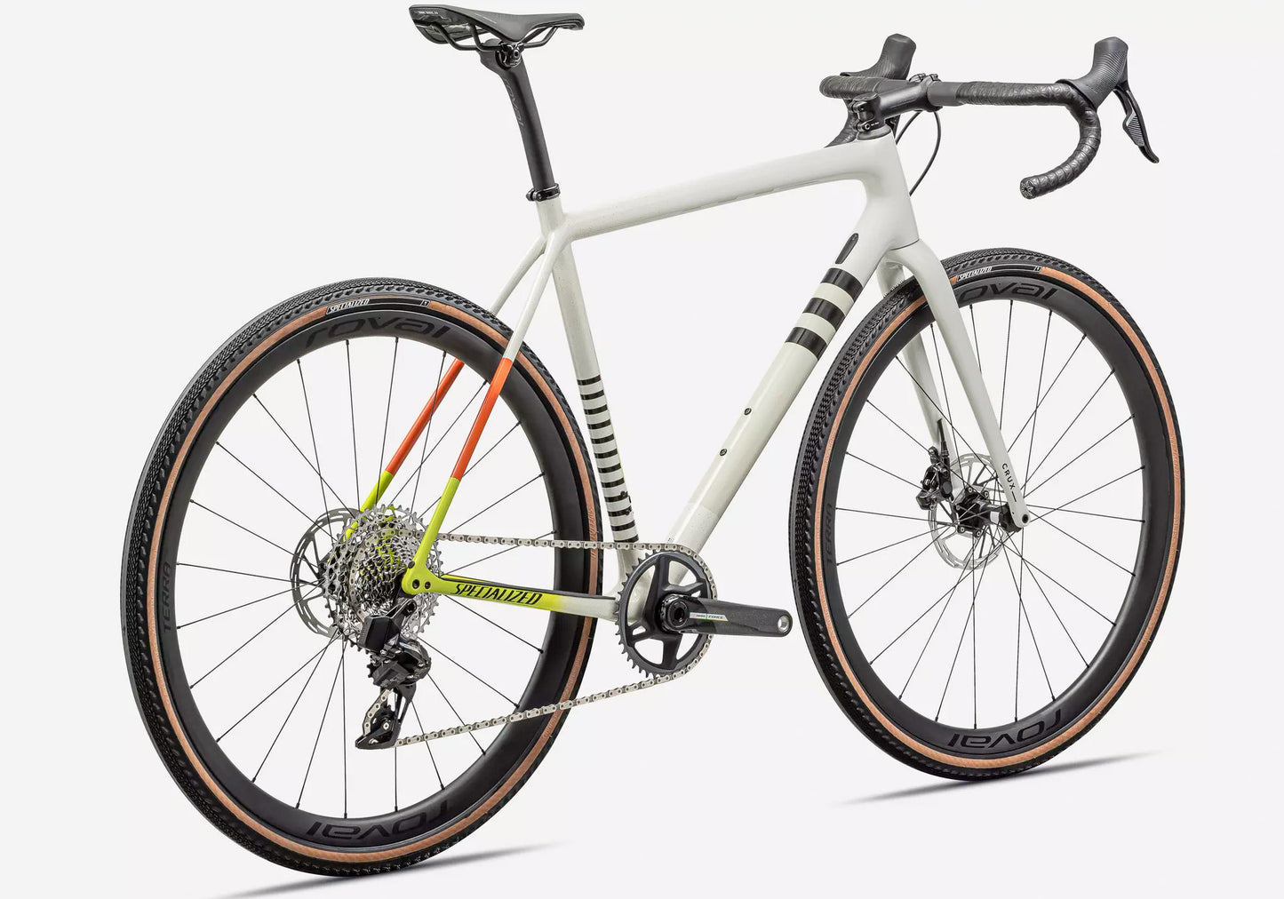 2024 Specialized Crux Pro, Gloss Dune White Birch Cactus Bloom Speckle