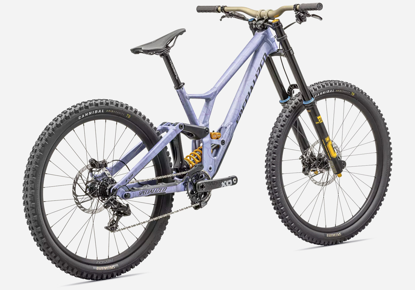 Specialized Demo Race, Satin Powder Indigo/Black Chrome