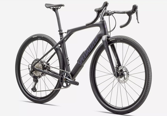 2024 Specialized Diverge STR Comp, Satin Metallic Midnight Shadow/Violet Ghost Pearl