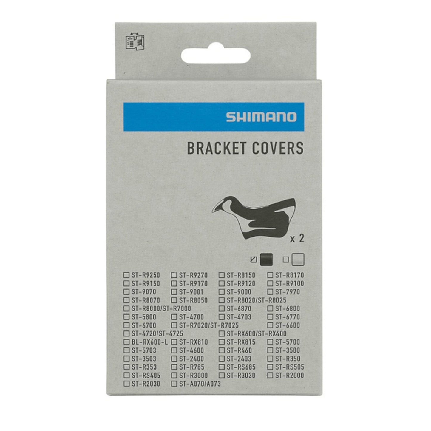 Shimano ST-R9270 Dura-Ace Di2 Genuine Replacement Brake Hoods - Pair Y0MX98010 image 2