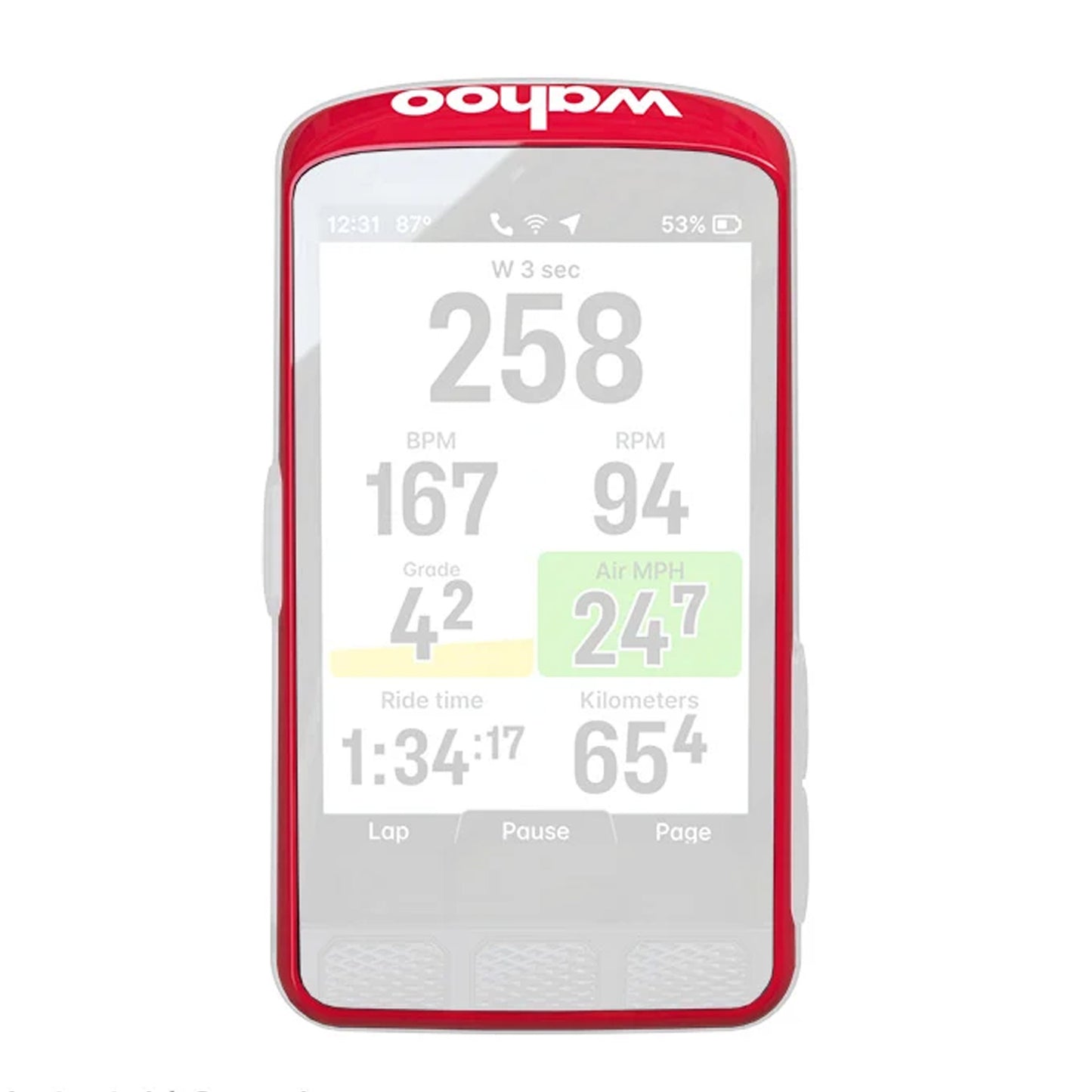 Wahoo Elemnt Ace Accessory Trim - Red image 3