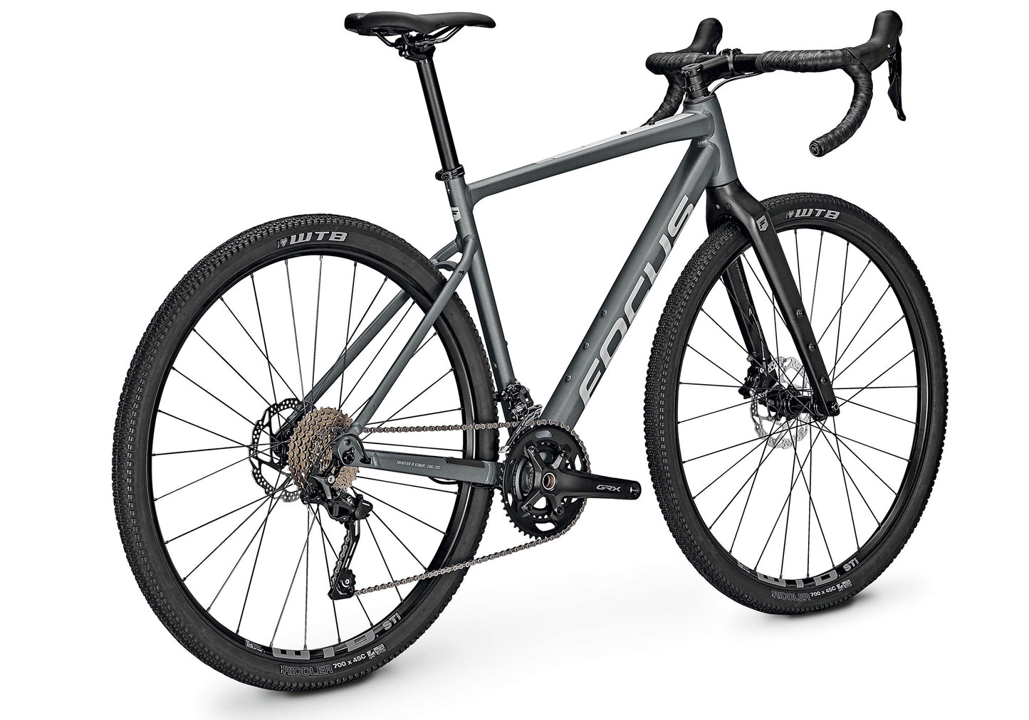 Focus Atlas 6.7 Unisex Adventure/Gravel Bicycle, Slate Grey