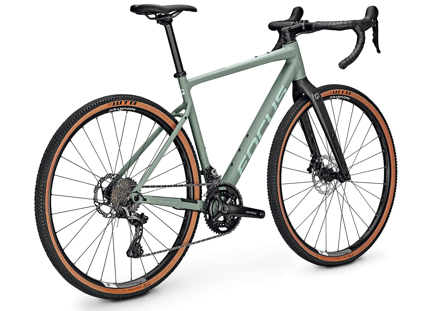 Focus Atlas 6.8 Unisex Adventure/Gravel Bicycle, Mineral Green