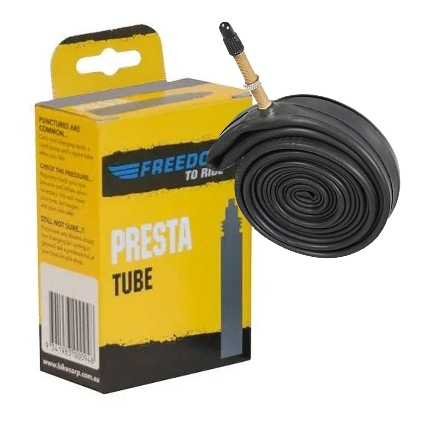 Freedom Presta Valve Tube 24" x 1.9-2.1" 48mm Valve