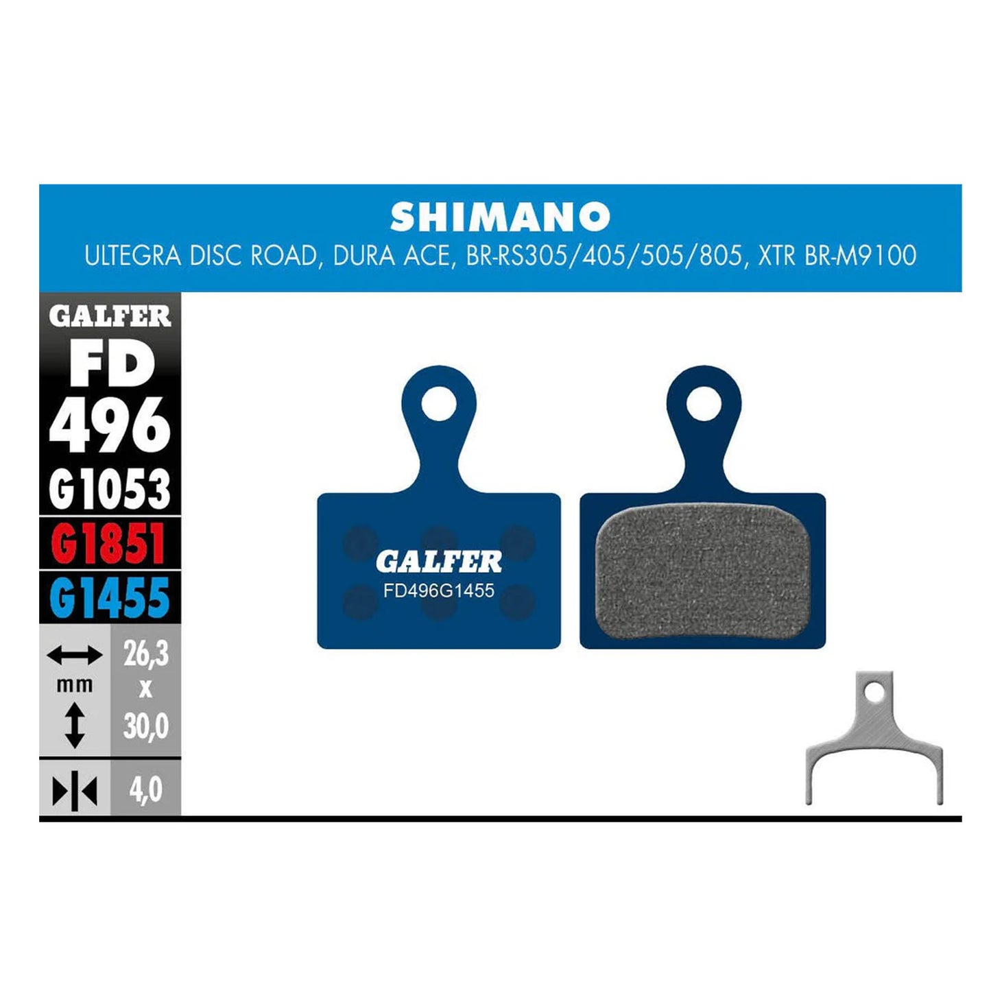 Galfer FD496 Brake Pads Shimano buy online