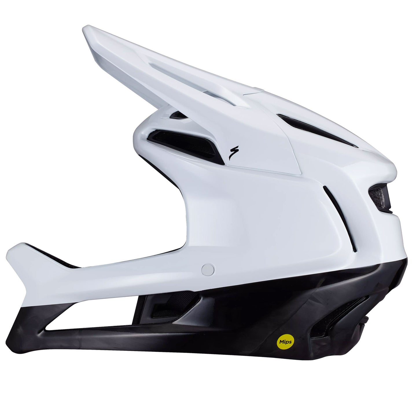 Specalized Gambit Full Face MTB Helmet - White/Carbon image 7