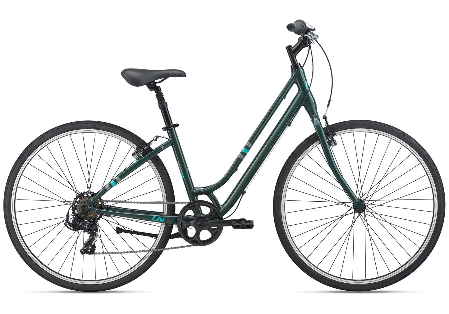 Giant Liv Flourish 4 Women's Fitness/Urban Bike, Trekking Green image 2