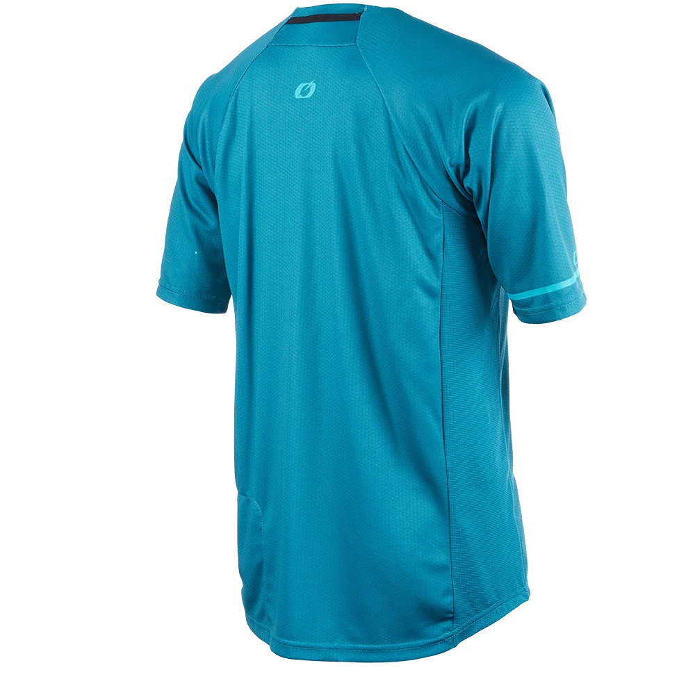O'Neal Pin It Men's Short Sleeve Mountain Bike Jersey - Petrol image 2