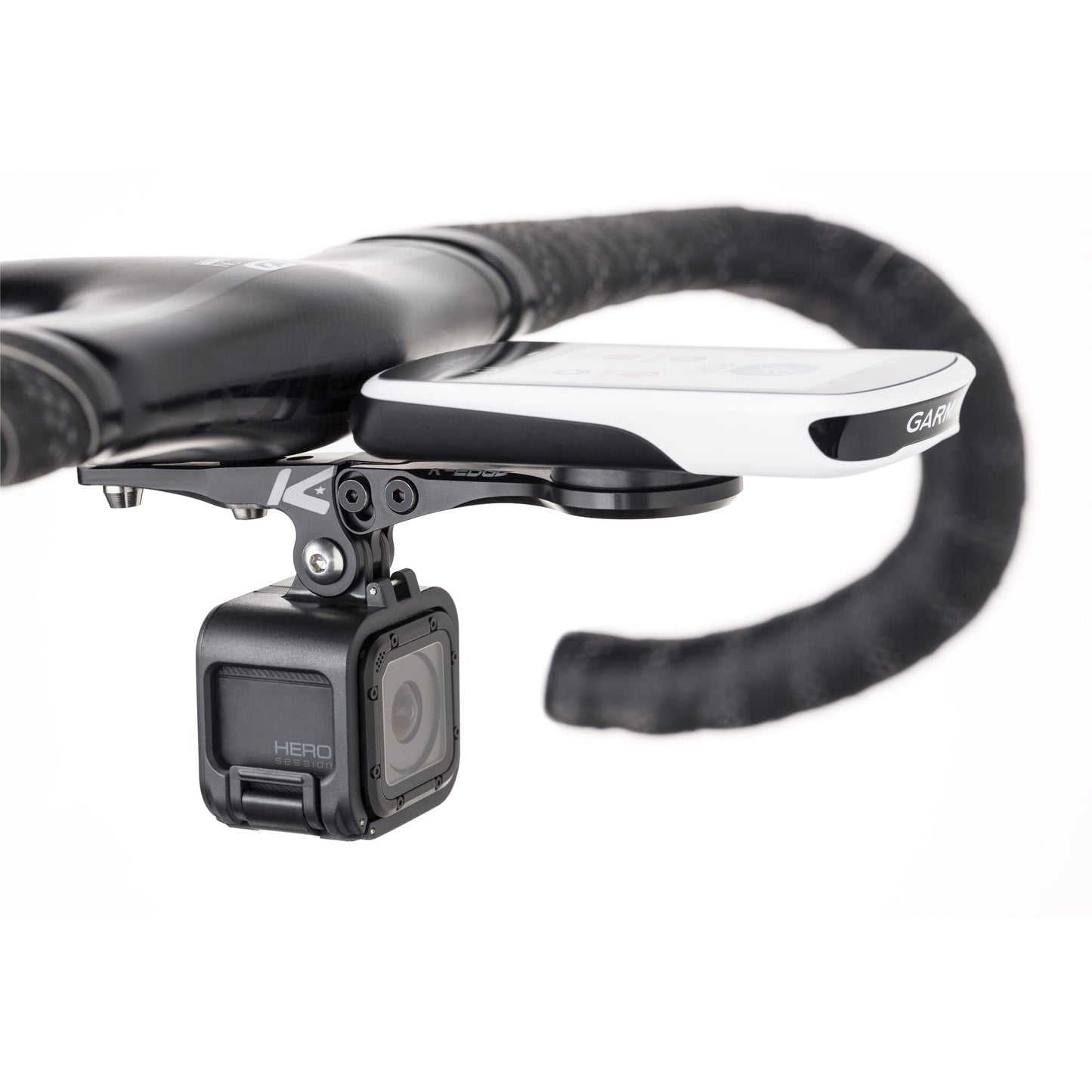K-Edge Garmin Integrated Handlebar Mount Combo - Black