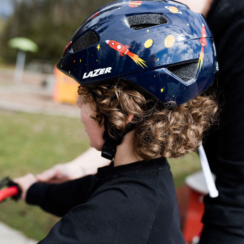 Lazer Nutz 2.0 Kineticore Kids Helmet, Space (50-56 cm) image 5