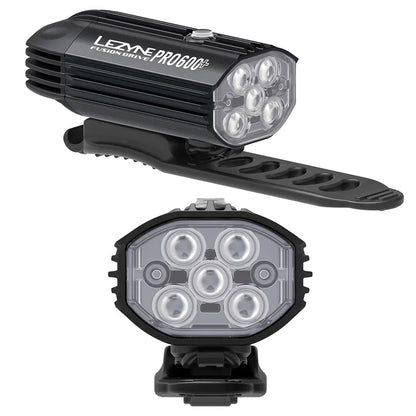 Lezyne Fusion Drive Pro 600+ Front LED Bike Light