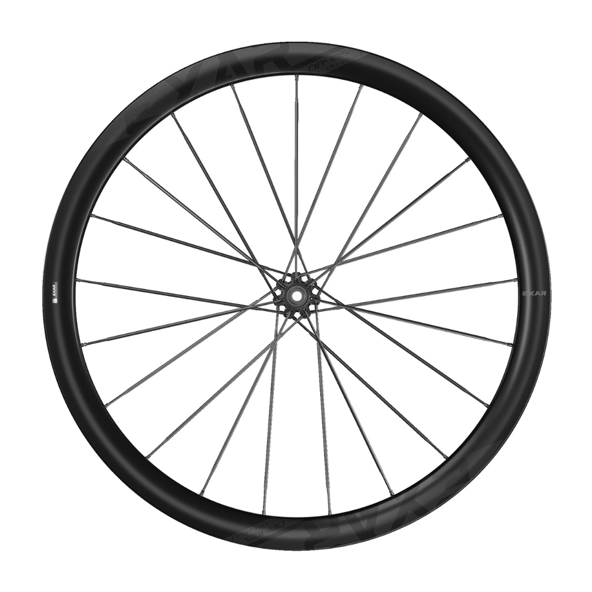 Magene EXAR DB405 Ultra Dark 40/45mm Carbon Wheelset 2026 - HG Freehub image 4