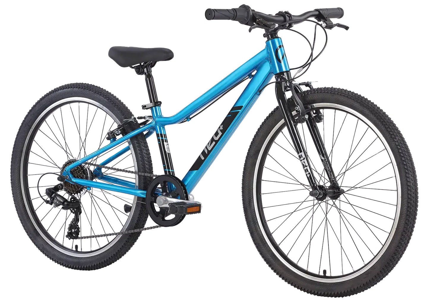 Neo+ 24 7 Speed Children's Bike, Chrome Sky Blue, Age 5-8 Years, Rider Height: 130-160cm 26529