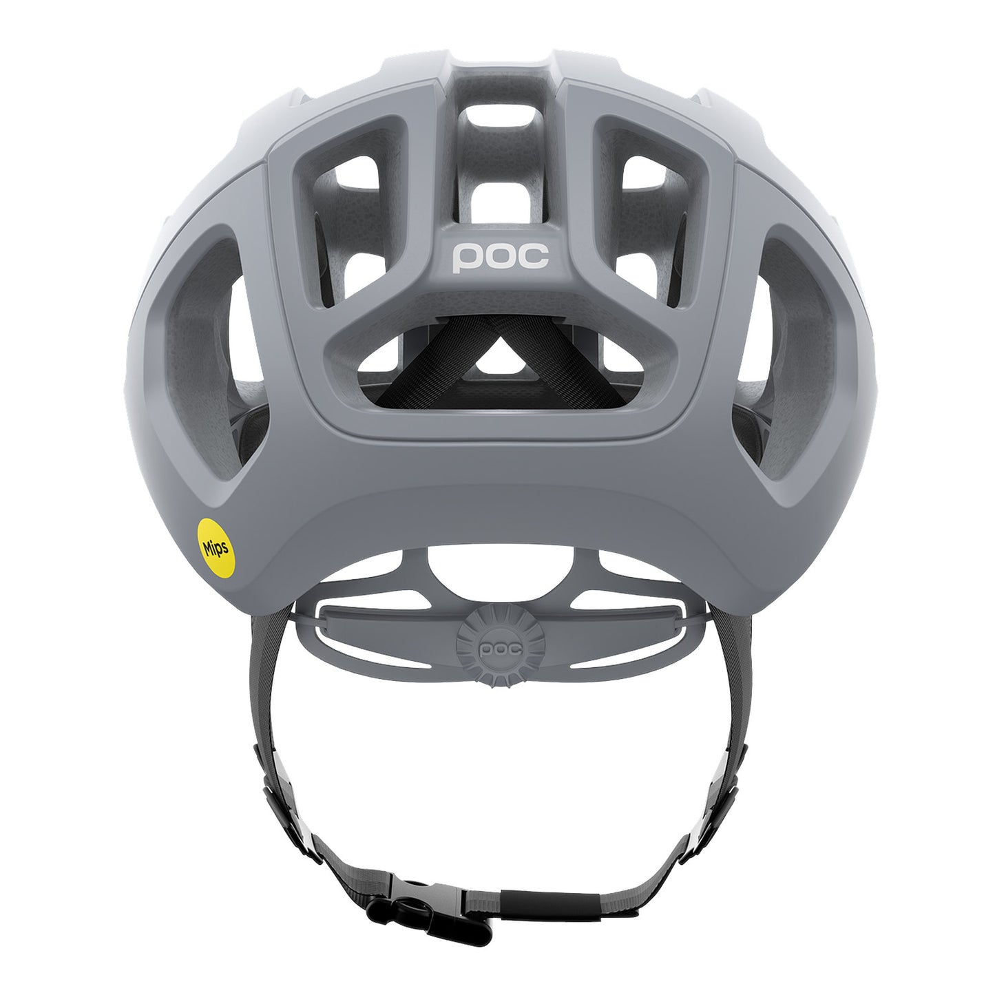 POC Ventral Air Mips Unisex Road Cycling Helmet, Granite Grey Matt image 4