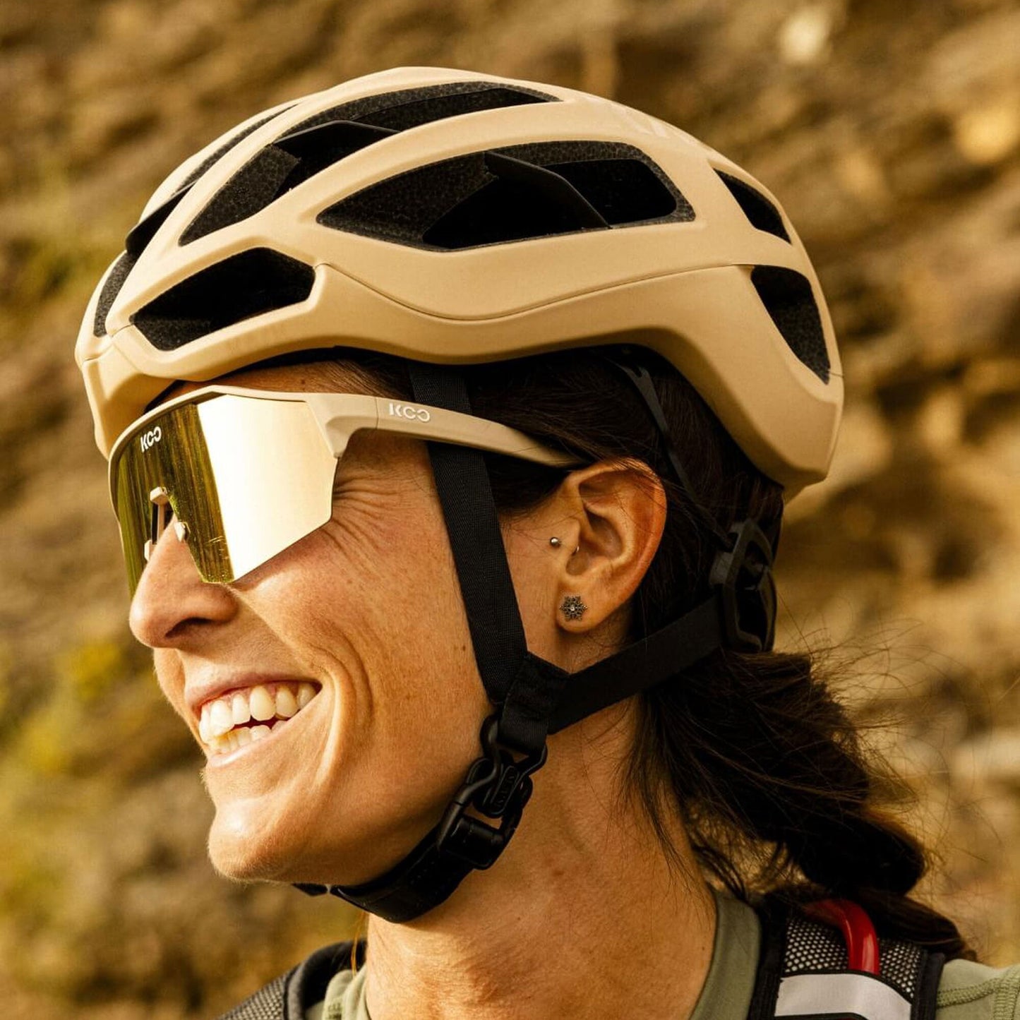 Kask Protone Icon WG11 Unisex Road/MTB Cyling Helmet, Sahara Matt image 4