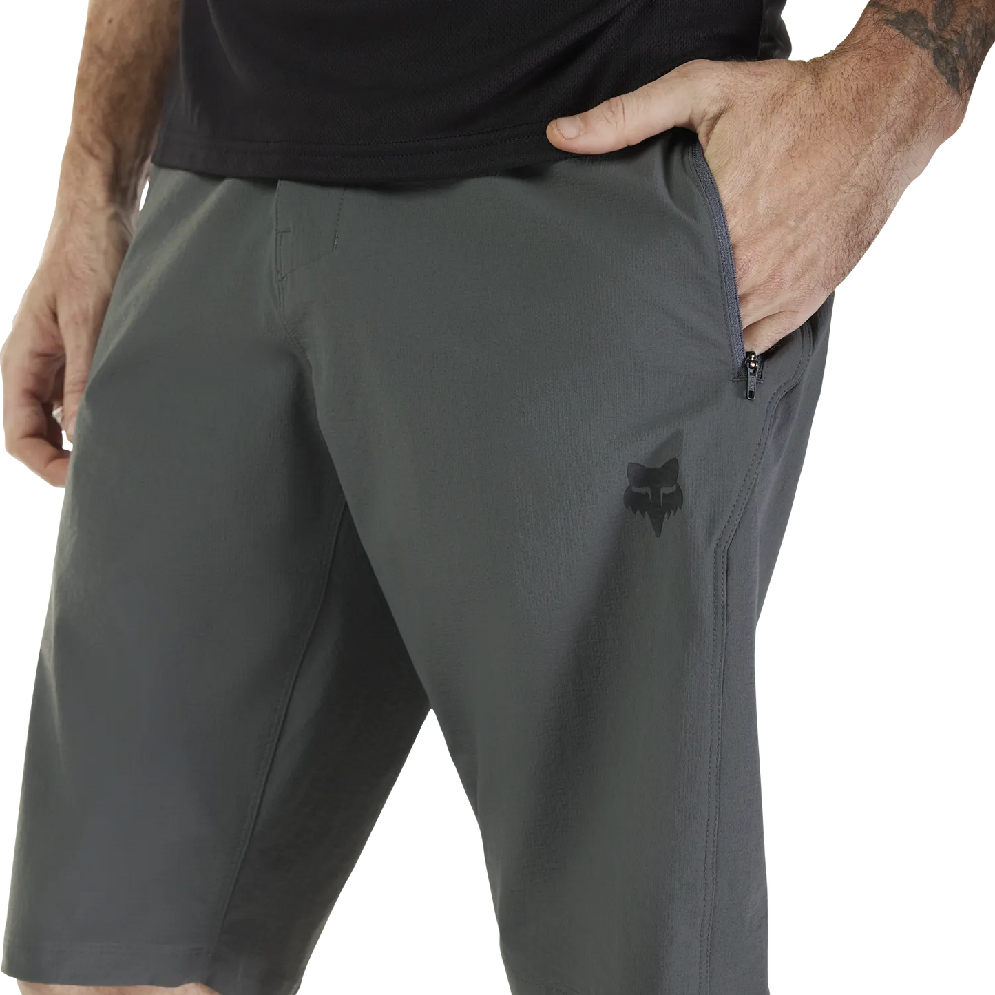 2027 Fox Ranger Men's Mountain BIke Shorts - Dark Shadow Grey image 5