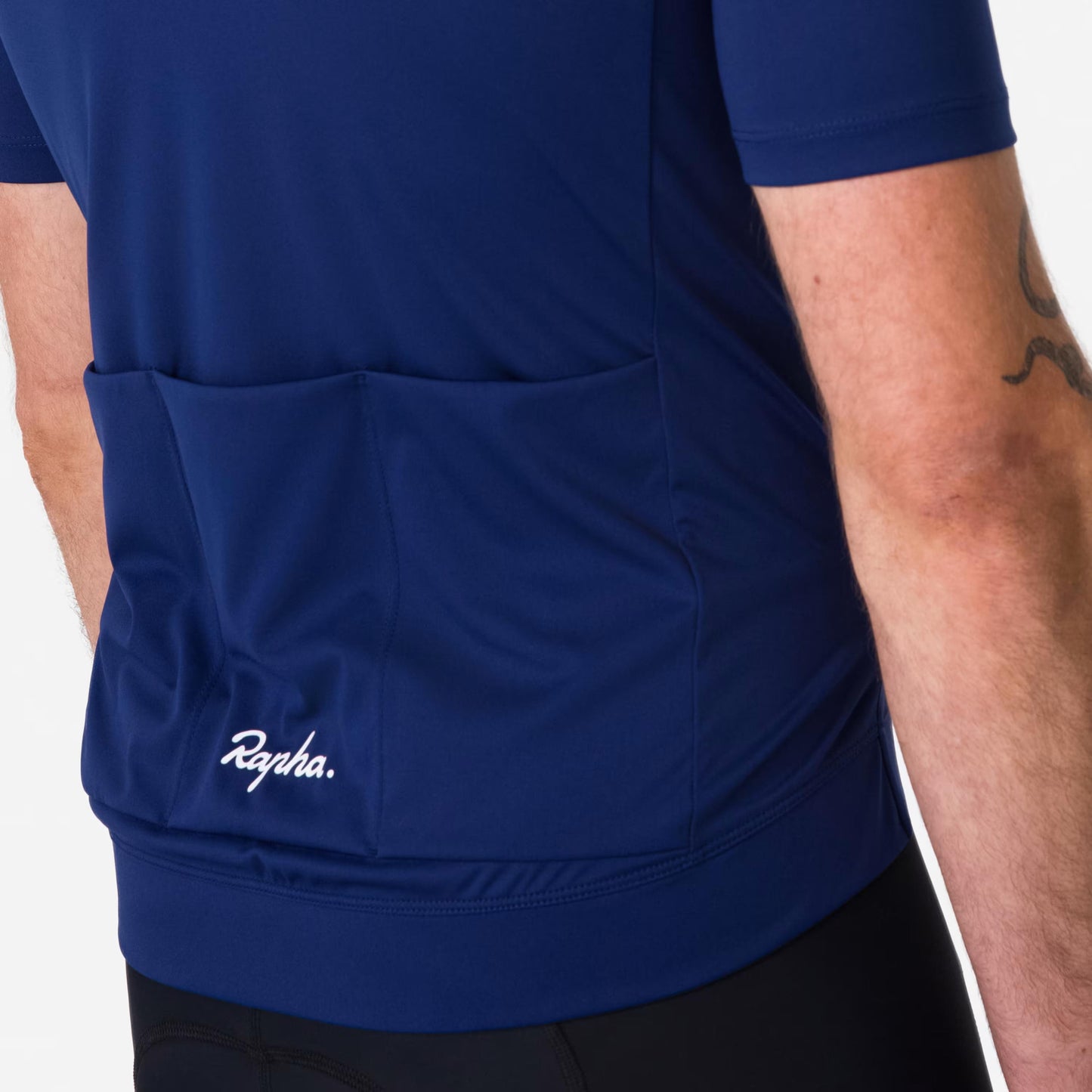 Rapha Men's Core Jersey, Navy/White
