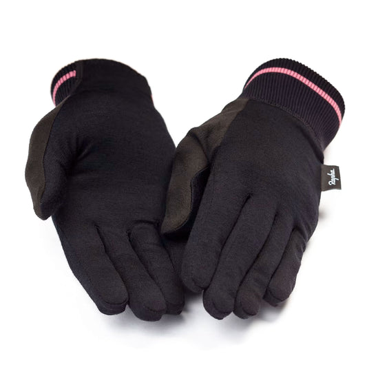 Rapha Unisex Merino Glove Liner Black