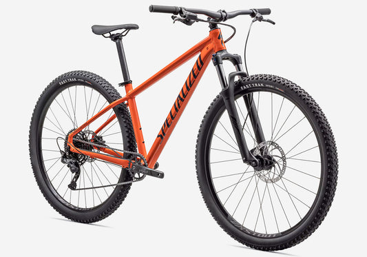 2023 Specialized Rockhopper Comp 27.5 Unisex Mountain Bike, Gloss Fiery Red/Dark Navy